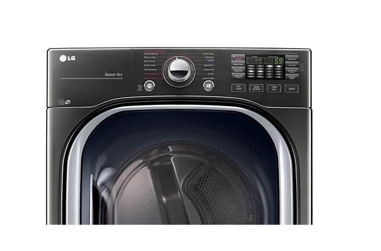 LG 7.4 cu.ft Front Load Dryer with TurboSteam™, DLEX4370K