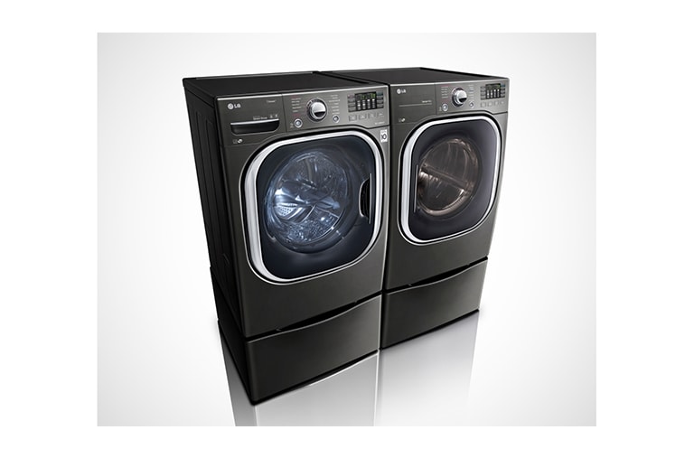 LG 7.4 cu.ft Front Load Dryer with TurboSteam™, DLEX4370K