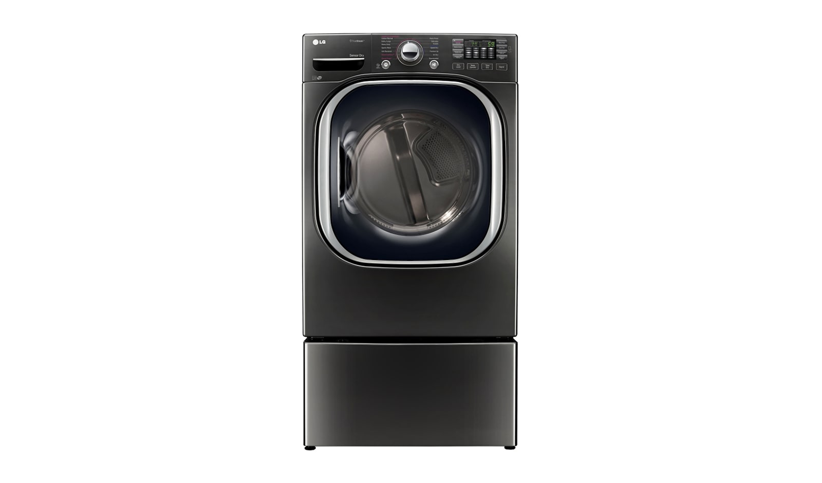 LG 7.4 cu.ft Front Load Dryer with TurboSteam™, DLEX4370K