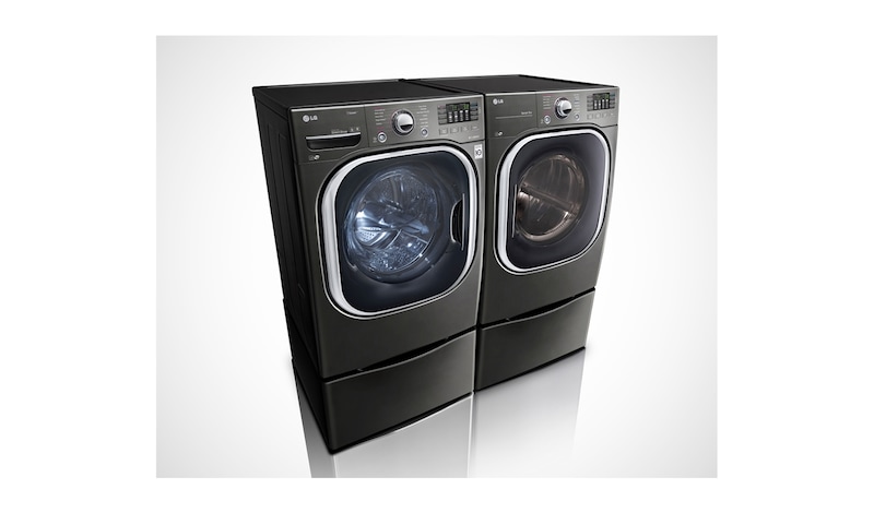LG 7.4 cu.ft Front Load Dryer with TurboSteam™, DLEX4370K