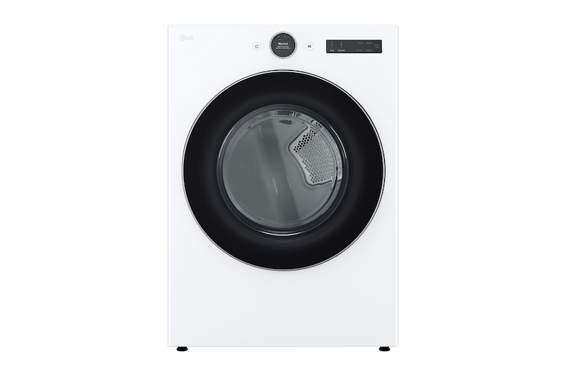 LG 7.4 cu. ft. Ultra Large Capacity Smart Front Load Electric ENERGY STAR<sup>®</sup> Dryer with Sensor Dry & Steam Technology, DLEX5500W