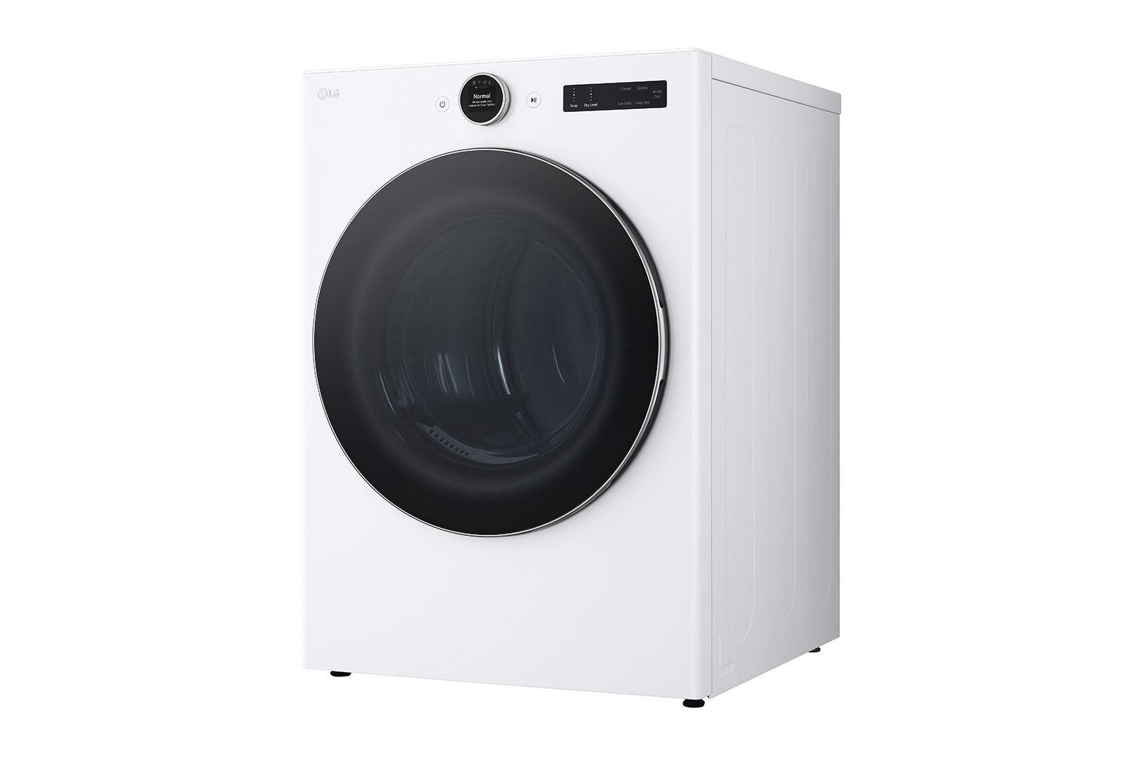 LG 7.4 cu. ft. Ultra Large Capacity Smart Front Load Electric ENERGY STAR<sup>®</sup> Dryer with Sensor Dry & Steam Technology, DLEX5500W