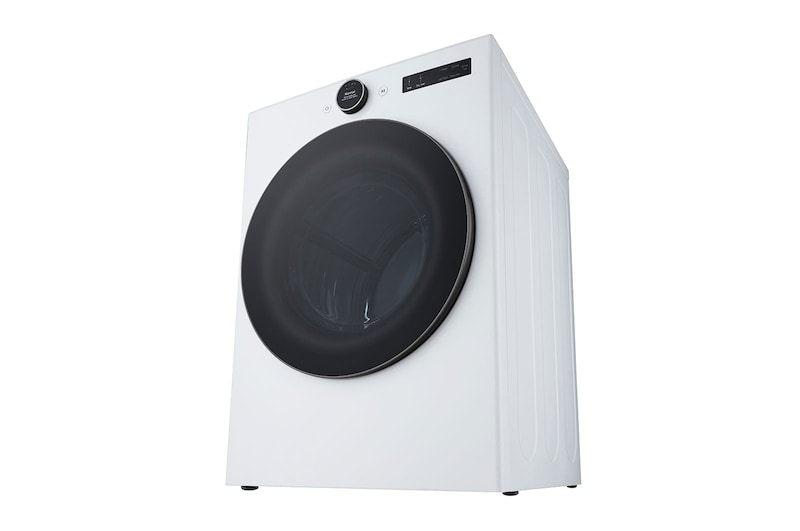 LG 7.4 cu. ft. Ultra Large Capacity Smart Front Load Electric ENERGY STAR<sup>®</sup> Dryer with Sensor Dry & Steam Technology, DLEX5500W