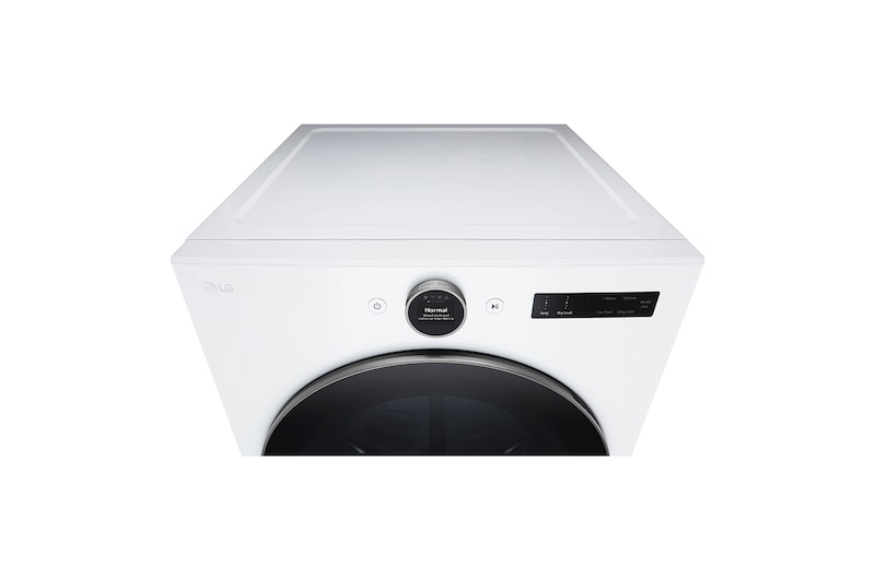 LG 7.4 cu. ft. Ultra Large Capacity Smart Front Load Electric ENERGY STAR<sup>®</sup> Dryer with Sensor Dry & Steam Technology, DLEX5500W