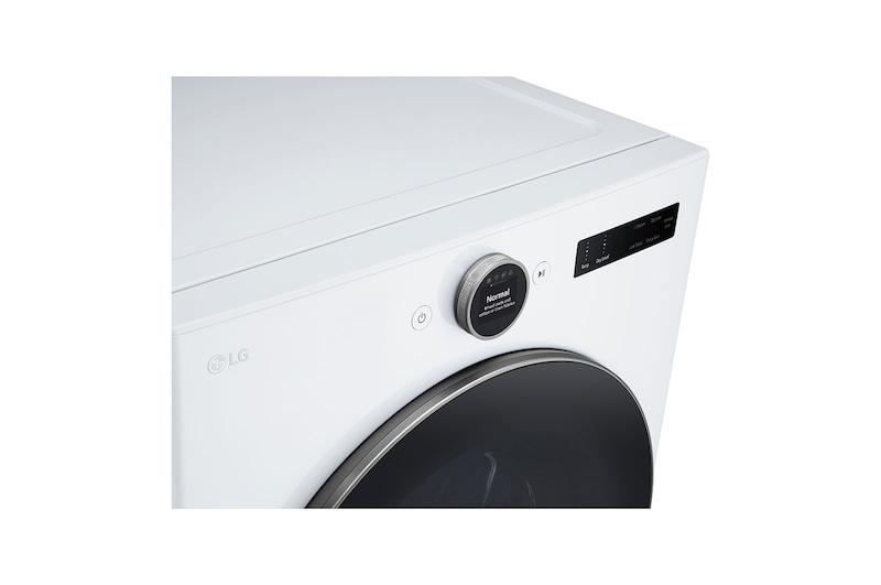 LG 7.4 cu. ft. Ultra Large Capacity Smart Front Load Electric ENERGY STAR<sup>®</sup> Dryer with Sensor Dry & Steam Technology, DLEX5500W