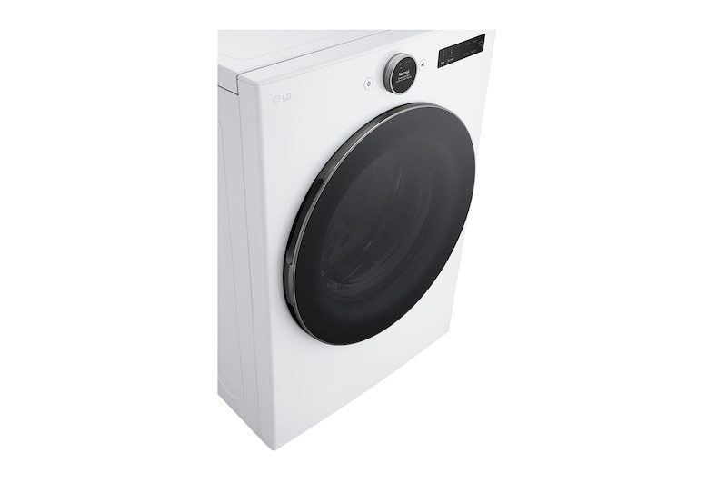LG 7.4 cu. ft. Ultra Large Capacity Smart Front Load Electric ENERGY STAR<sup>®</sup> Dryer with Sensor Dry & Steam Technology, DLEX5500W