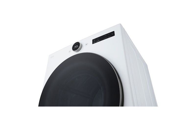 LG 7.4 cu. ft. Ultra Large Capacity Smart Front Load Electric ENERGY STAR<sup>®</sup> Dryer with Sensor Dry & Steam Technology, DLEX5500W