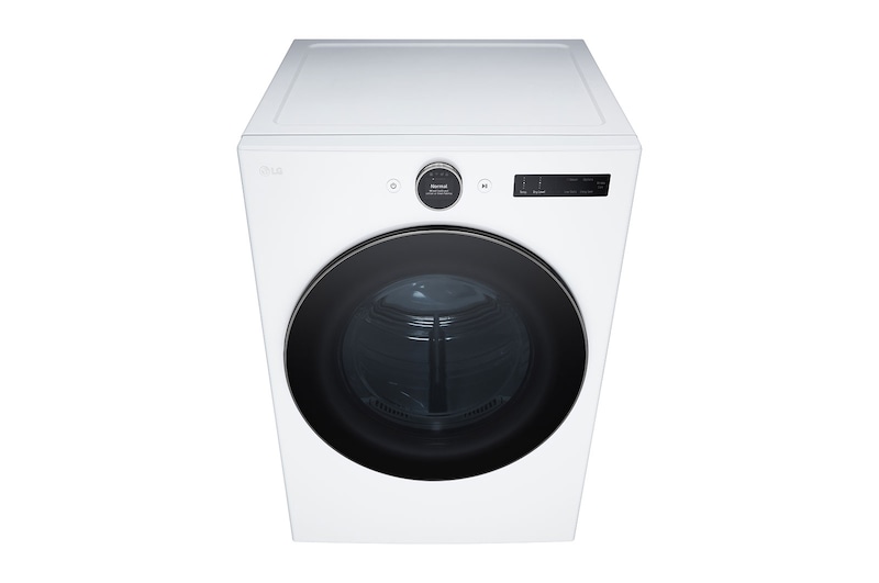 LG 7.4 cu. ft. Ultra Large Capacity Smart Front Load Electric ENERGY STAR<sup>®</sup> Dryer with Sensor Dry & Steam Technology, DLEX5500W