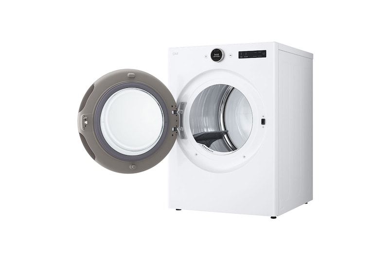 LG 7.4 cu. ft. Ultra Large Capacity Smart Front Load Electric ENERGY STAR<sup>®</sup> Dryer with Sensor Dry & Steam Technology, DLEX5500W