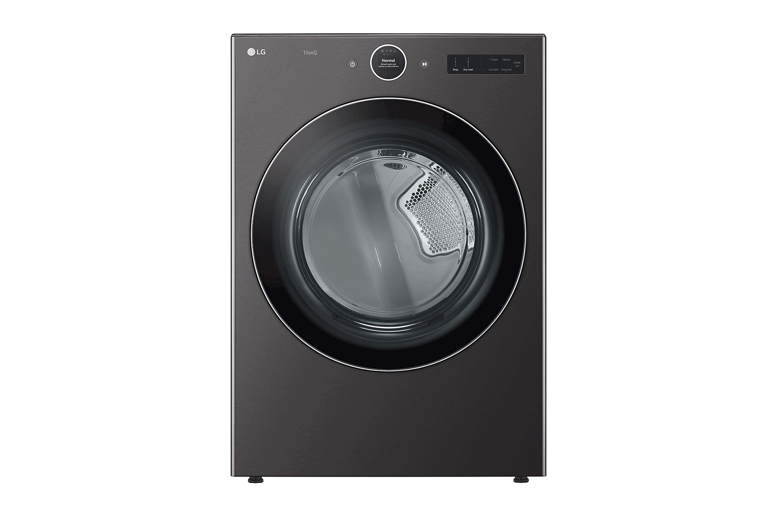 LG 7.4 cu. ft. Ultra Large Capacity Smart Front Load Dryer with Built-In Intelligence & TurboSteam®, DLEX6700B