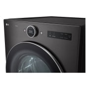 LG 7.4 cu. ft. Ultra Large Capacity Smart Front Load Dryer with Built-In Intelligence & TurboSteam®, DLEX6700B