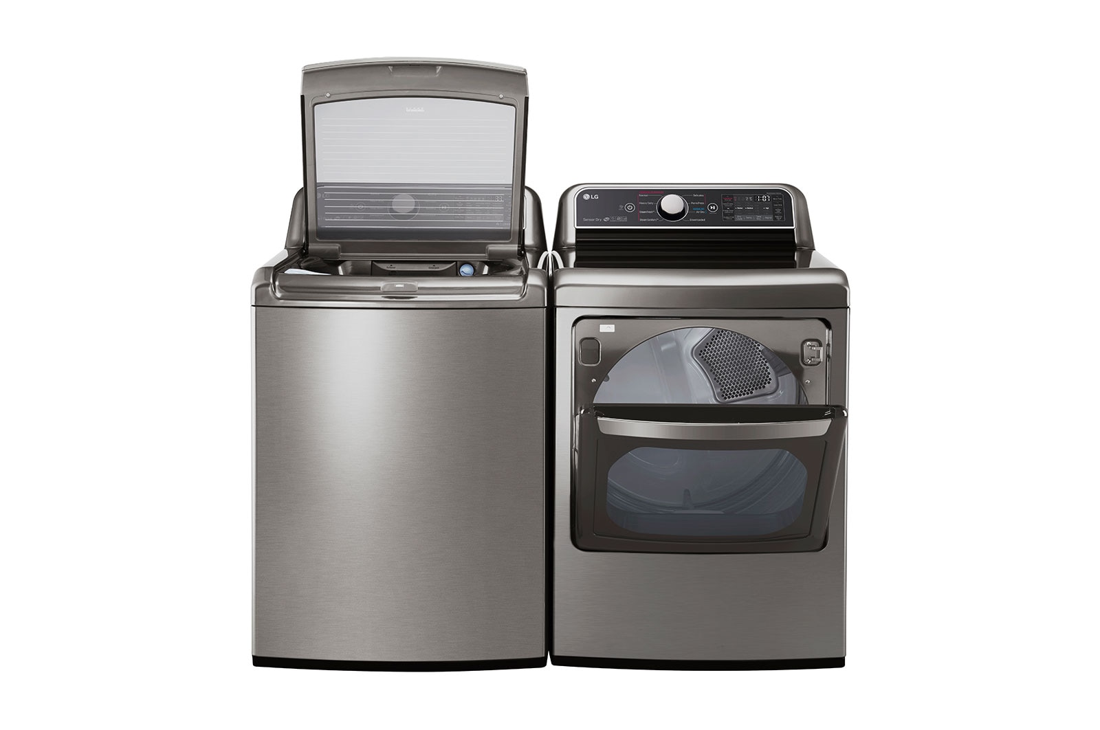 LG 7.3 cu.ft. Super Capacity Dryer with EasyLoad™ dual-opening door, DLEX7300VE