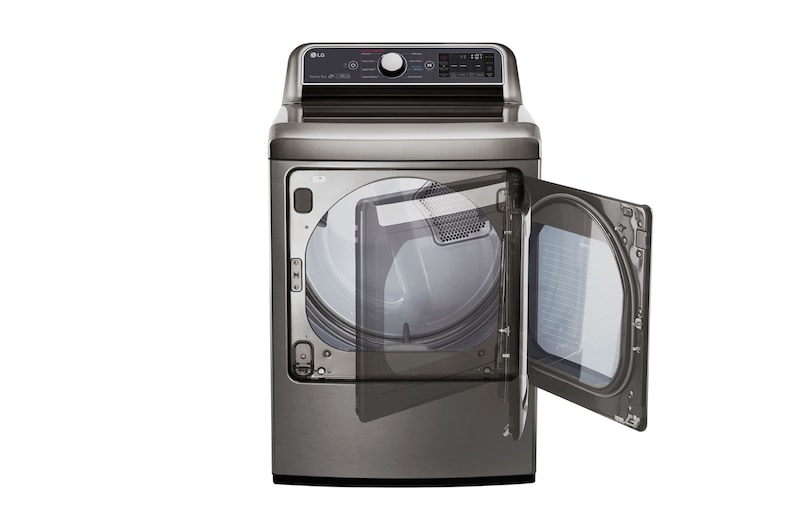 LG 7.3 cu.ft. Super Capacity Dryer with EasyLoad™ dual-opening door, DLEX7300VE