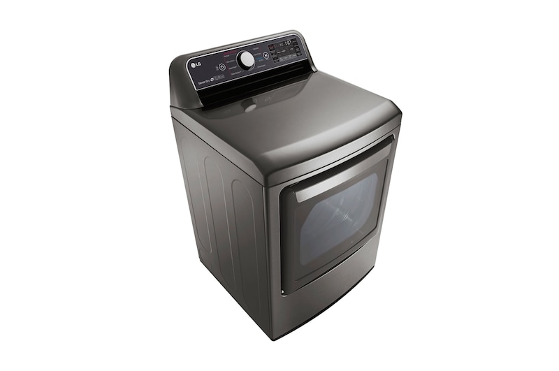 LG 7.3 cu.ft. Super Capacity Dryer with EasyLoad™ dual-opening door, DLEX7300VE