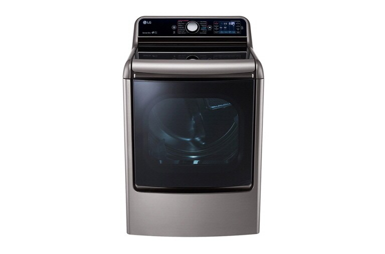 LG 9.0 cu.ft. MEGA Capacity TurboSteam Dryer with EasyLoad™ Door, DLEX7700VE