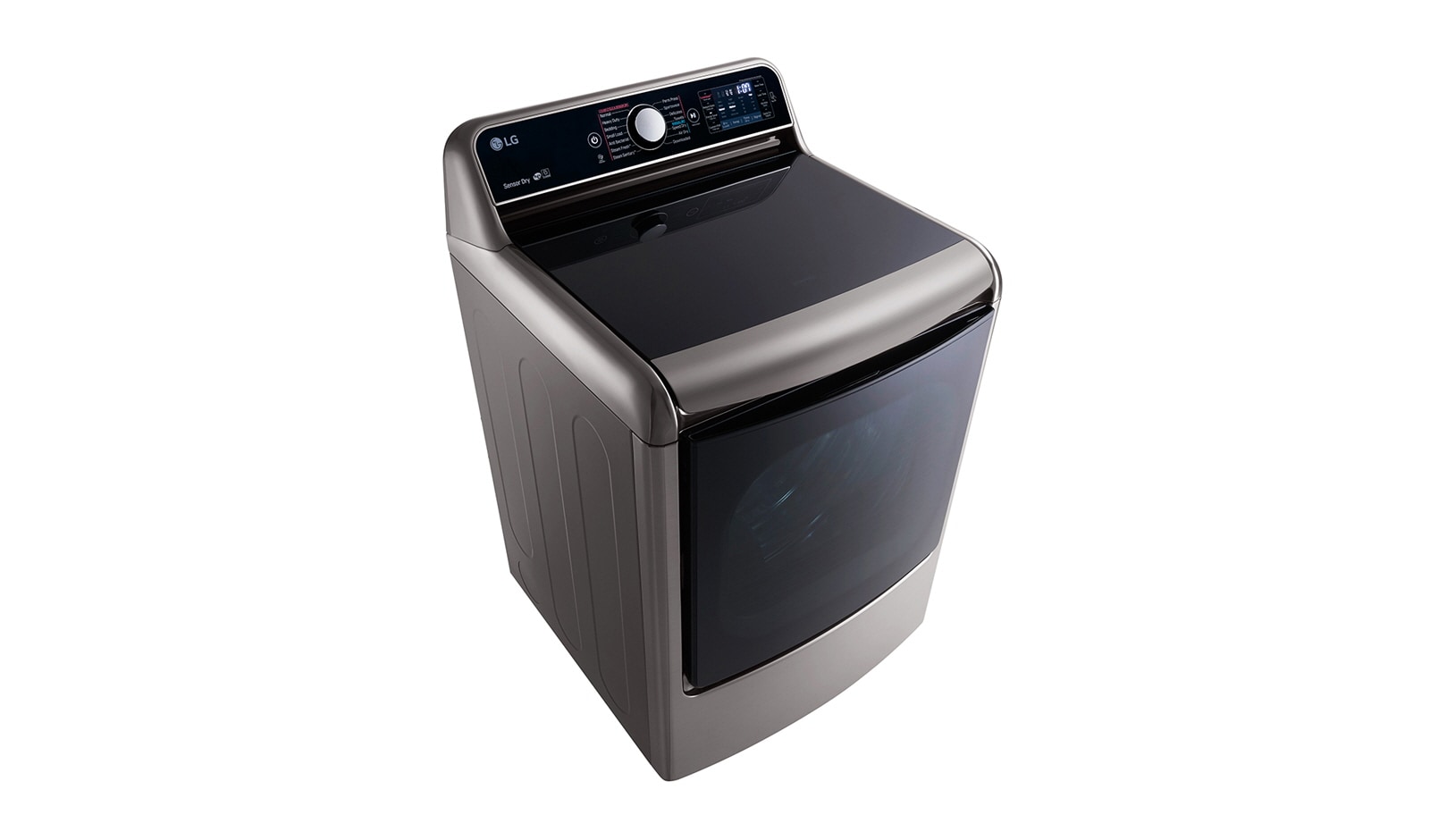 LG 9.0 cu.ft. MEGA Capacity TurboSteam Dryer with EasyLoad™ Door, DLEX7700VE