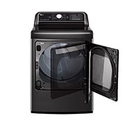 LG 7.3 cu.ft. TurboSteam™ Dryer with EasyLoad™ Dual-opening Door, DLEX7900BE