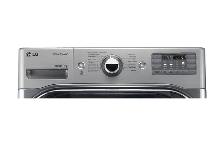 LG 9.0 cu.ft. Mega Capacity Electric Dryer with TrueSteam™ Technology, DLEX8000V