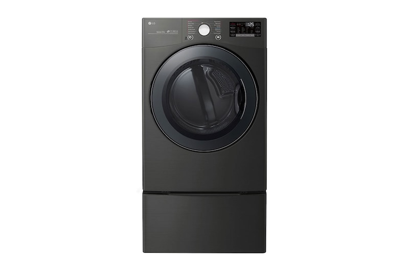 LG 7.4 cu.ft. Smart Wi-Fi Enabled Gas Dryer with TurboSteam™, DLGX3901B