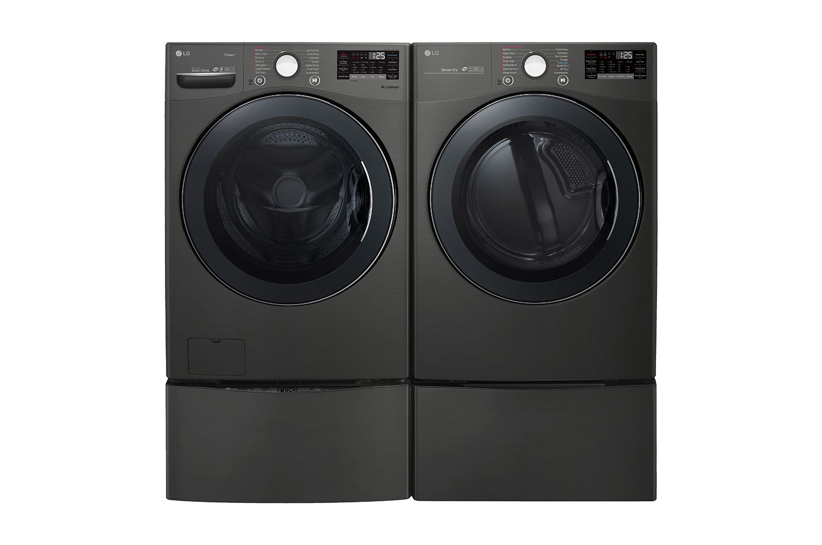 LG 7.4 cu.ft. Smart Wi-Fi Enabled Gas Dryer with TurboSteam™, DLGX3901B