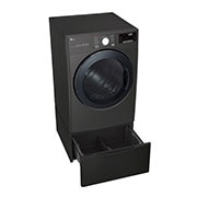 LG 7.4 cu.ft. Smart Wi-Fi Enabled Gas Dryer with TurboSteam™, DLGX3901B