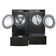 LG 7.4 cu.ft. Smart Wi-Fi Enabled Gas Dryer with TurboSteam™, DLGX3901B