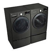 LG 7.4 cu.ft. Smart Wi-Fi Enabled Gas Dryer with TurboSteam™, DLGX3901B