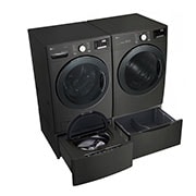 LG 7.4 cu.ft. Smart Wi-Fi Enabled Gas Dryer with TurboSteam™, DLGX3901B