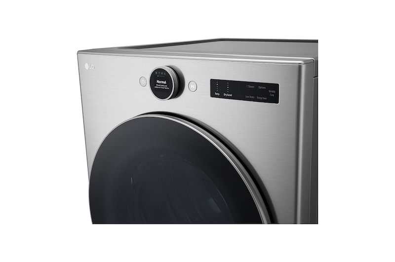 LG 7.4 cu. ft. Ultra Large Capacity Smart Front Load Gas Dryer with Sensor Dry & Steam Technology, DLGX5501V