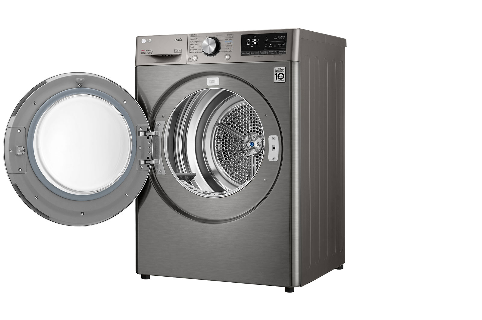 LG 4.2 cu. ft. Capacity Heat Pump Dryer, DLHC1455P