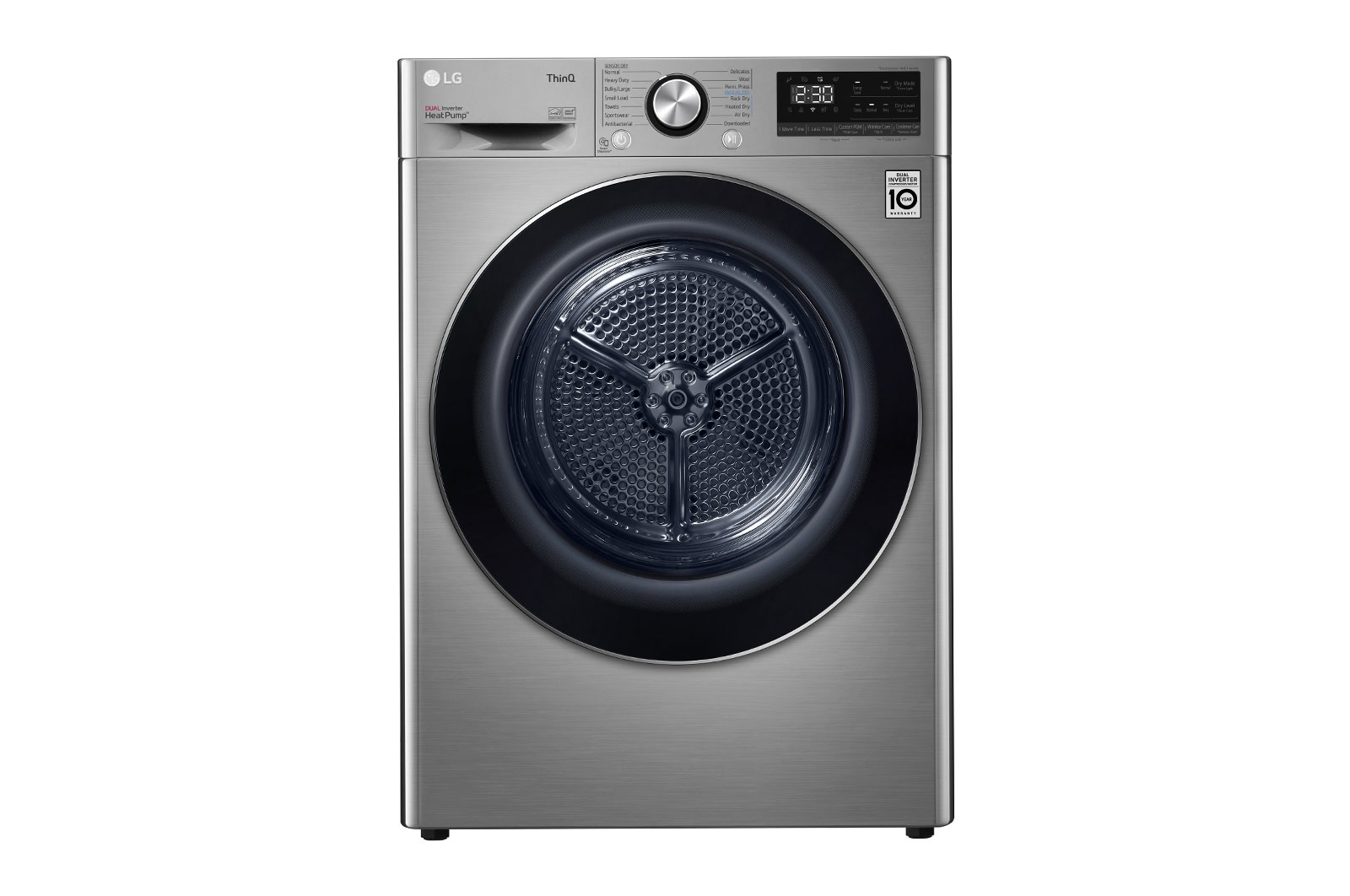 LG 4.2 cu. ft. Capacity Heat Pump Dryer, DLHC1455V