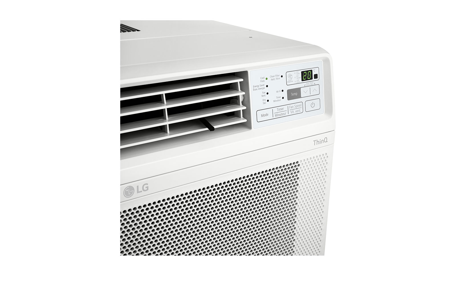 LG 12,000 BTU Smart Wi-Fi Enabled Window Air Conditioner, LW1222ERSM