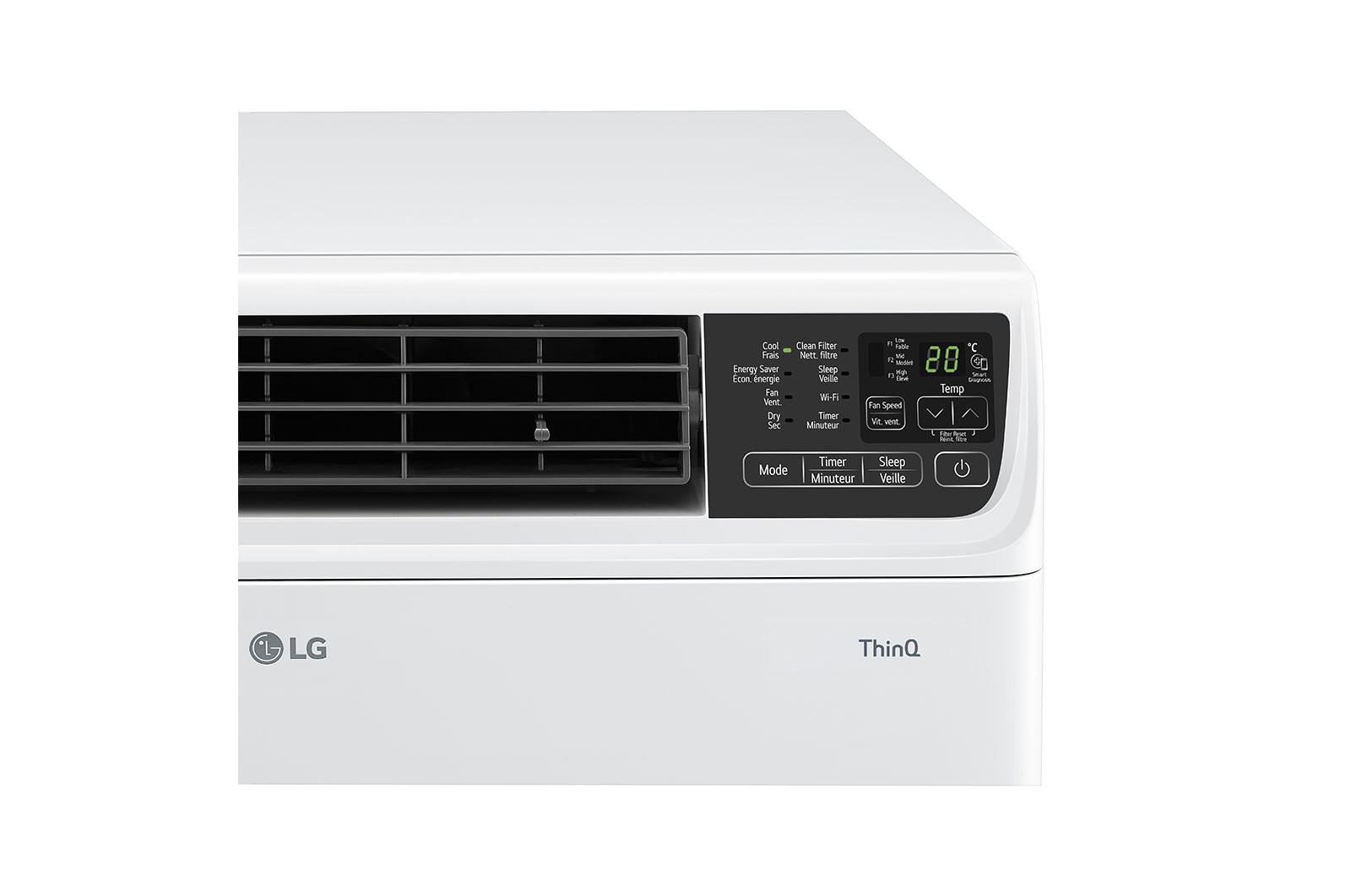 LG 14,000 BTU DUAL Inverter Smart wi-fi Enabled Window Air Conditioner, LW1522IVSM