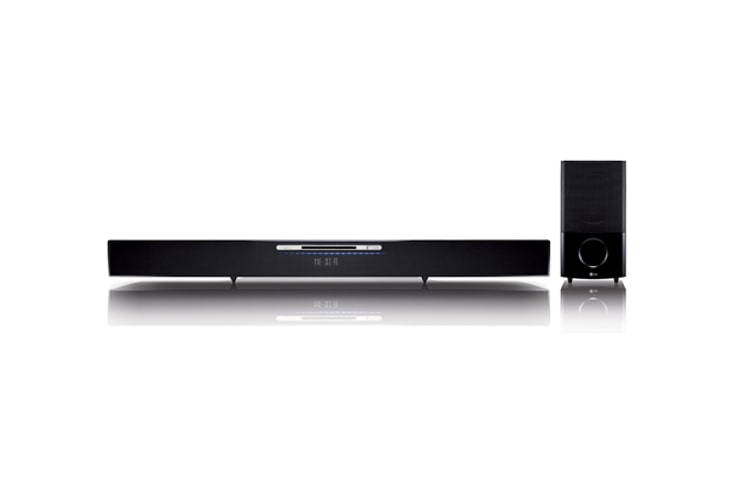 LG Wireless Soundbar | SimpLink | HD Sound | Made for iPod® | Wifi DLNA, HLB54S