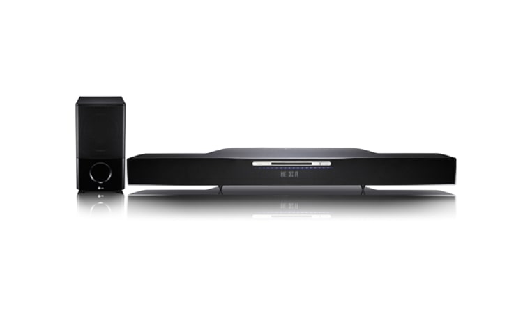 LG Wireless Soundbar | SimpLink | HD Sound | Made for iPod® | Wifi DLNA, HLB54S