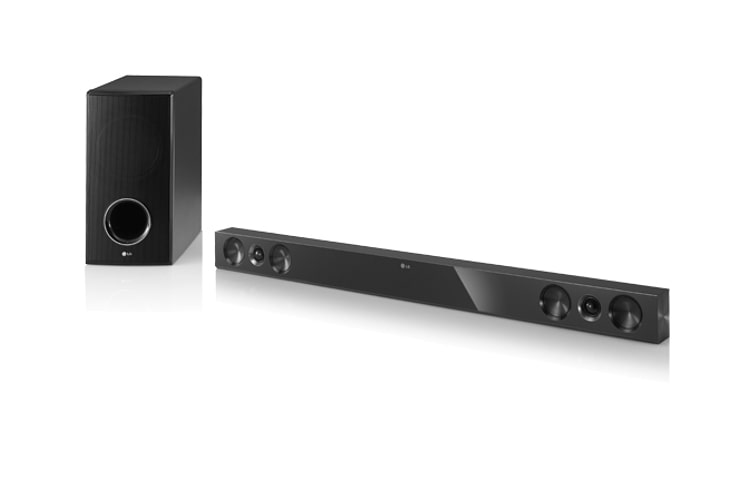 LG 300W 2.1 Channel Sound Bar | Wireless Sub Woofer | Bluetooth Streaming, NB3520A