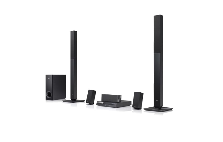 LG 850W Home Theatre System | 5.1 Channels | 3D Blu-Ray™ | Smart TV with premium apps | Blu-ray Disc™ Playback, BH6420P