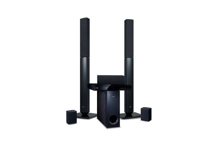 LG Step up to awesome home theatre surround-sound and Full HD 1080p 3D with LG's BH6430P 1000W 5.1ch Smart 3D Home Theatre System. Delivering an earthshaking 1000W of 5.1-channel immersive sound from high-quality speakers and subwoofer., BH6430P