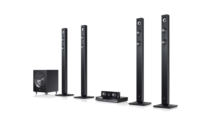 LG 1100W Home Theatre System | 5.1 Channels | 3D Blu-ray™ | Smart TV with premium apps | SIMPLINK™ Connectivity, BH7520T