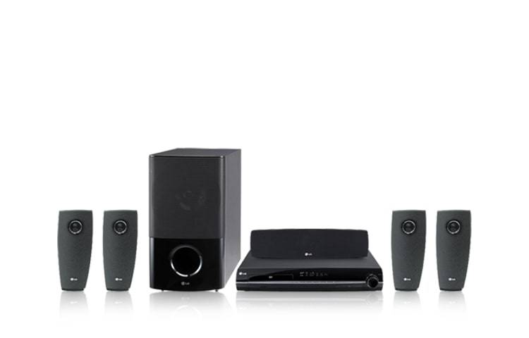 LG 1000W Audio Output , 5 Satellite Speakers, 1 HDMI input, iPod Direct Dock, HT904SA