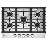 LG 30” Gas Cooktop with UltraHeat™ 20K BTU Burner, CBGJ3023S