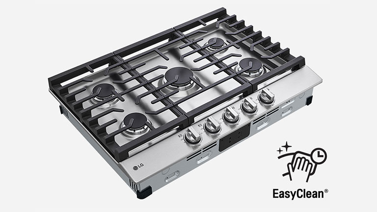 EasyClean® Stainless Steel Cooktop1