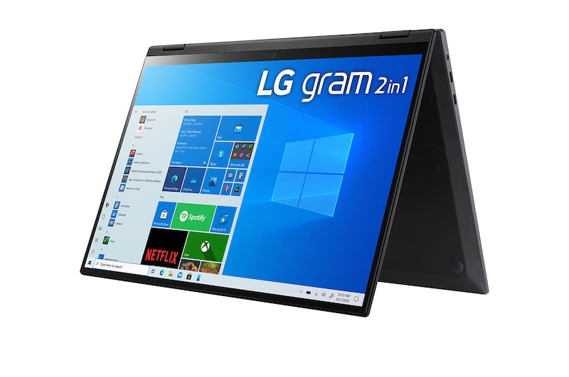 LG gram 16” 2-in-1 Ultra-Lightweight Laptop with 16:10 IPS Display, 11th Gen Intel Core i7 Processor and Intel® Evo™ platform, 16T90P-K.AA75A8