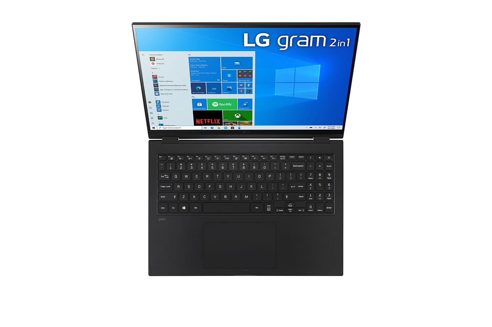 LG gram 16” 2-in-1 Ultra-Lightweight Laptop with 16:10 IPS Display, 11th Gen Intel Core i7 Processor and Intel® Evo™ platform, 16T90P-K.AA75A8