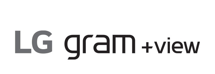 LG gram +view logo