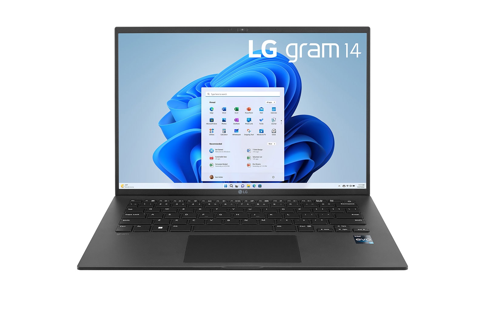 LG gram 14” 16:10 WUXGA IPS Ultra-Lightweight Laptop, Intel® 13th Gen Core® i7 Evo™ Platform, Windows 11 Home, 16GB RAM, 512GB SSD, Black, 14Z90R-K.AA75A9