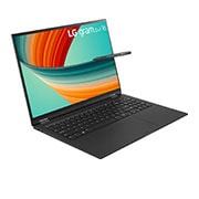 LG gram 16'' 2-in-1 16:10 WQXGA IPS Touch Display Ultra-Lightweight Laptop Intel® 13th Gen Core® i7 Evo™ Platform, Windows 11 Home, 16GB RAM, 512GB SSD, Black, 16T90R-K.AA75A9