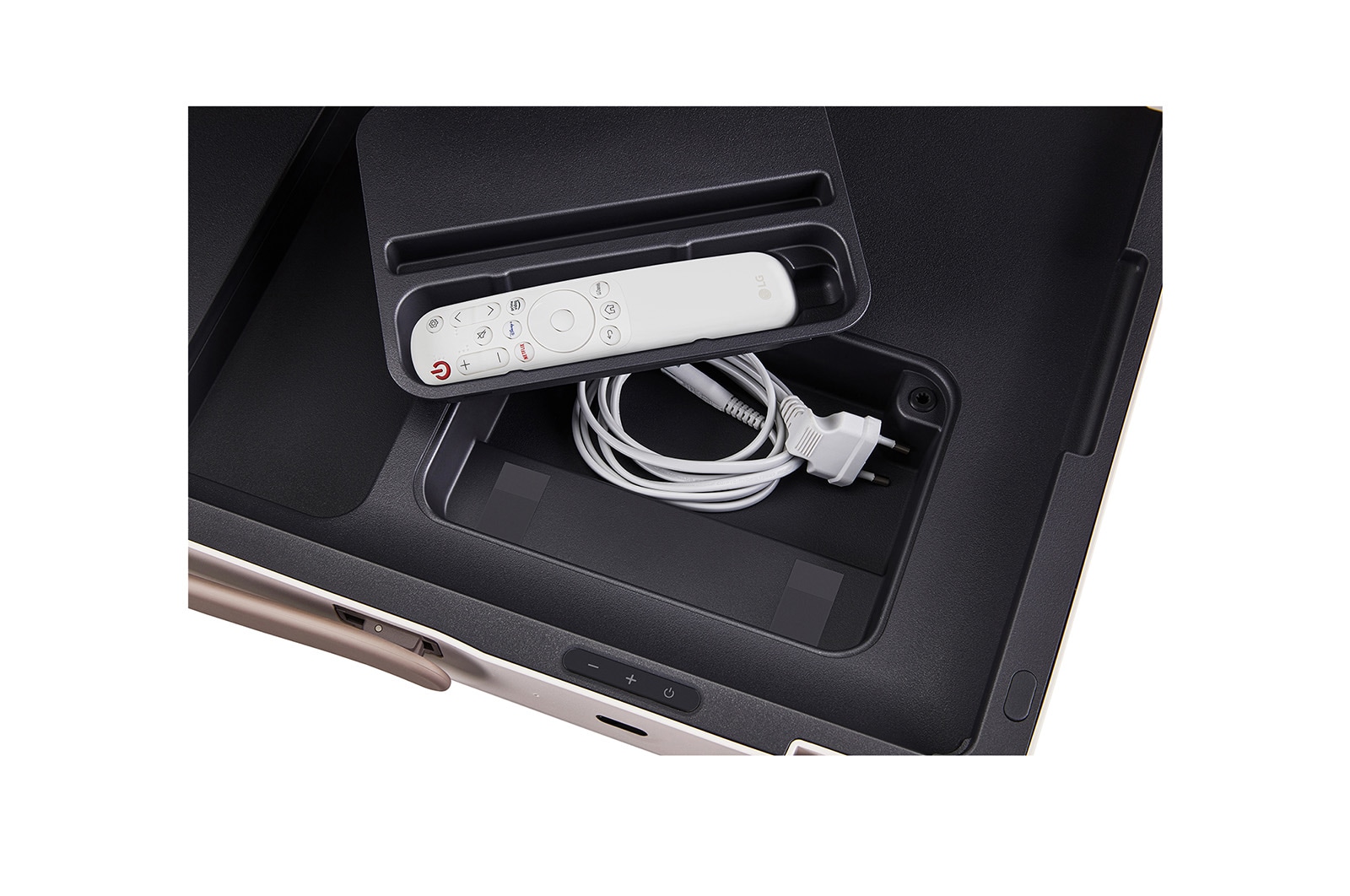 Close-up of all-in-one bag