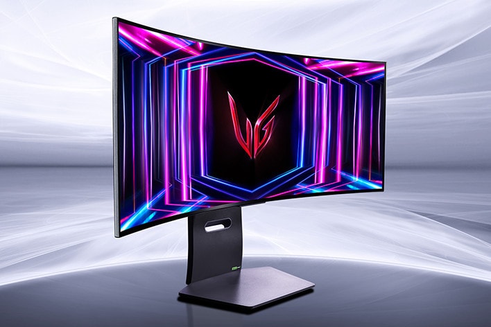 Product image of UltraGear OLED 34GS95QE gaming monitor.