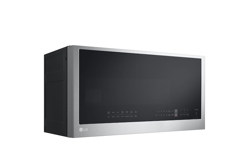 LG 2.0 cu ft. Over the Range Microwave Oven | Sensor Cook, 400 CFM Power Ventilation, EasyClean®& Smart, Stainless, MVEL2033F